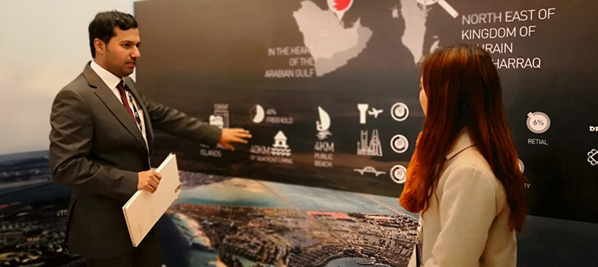 شركة ديار المحرق تستعرض مشاريعها الرائدة في معرض العقارات الفاخرة بشنغهاي في الصين